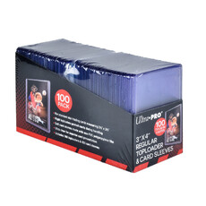 Toploader & Card Sleeves 3in x 4in (100)