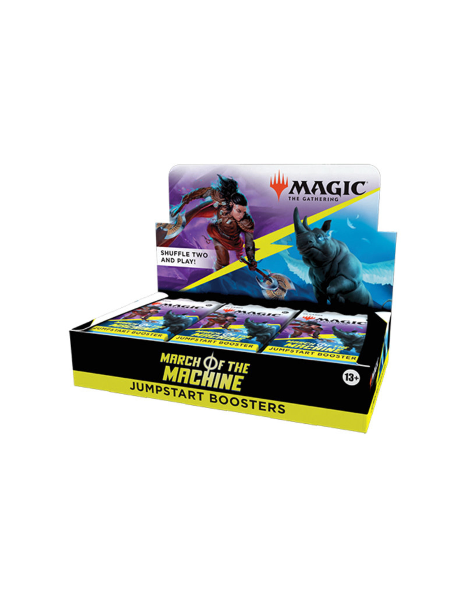 Wizards of the Coast (April 14, 2023, 3:00pm) MTG March of the Machine Jumpstart Booster (18) Display