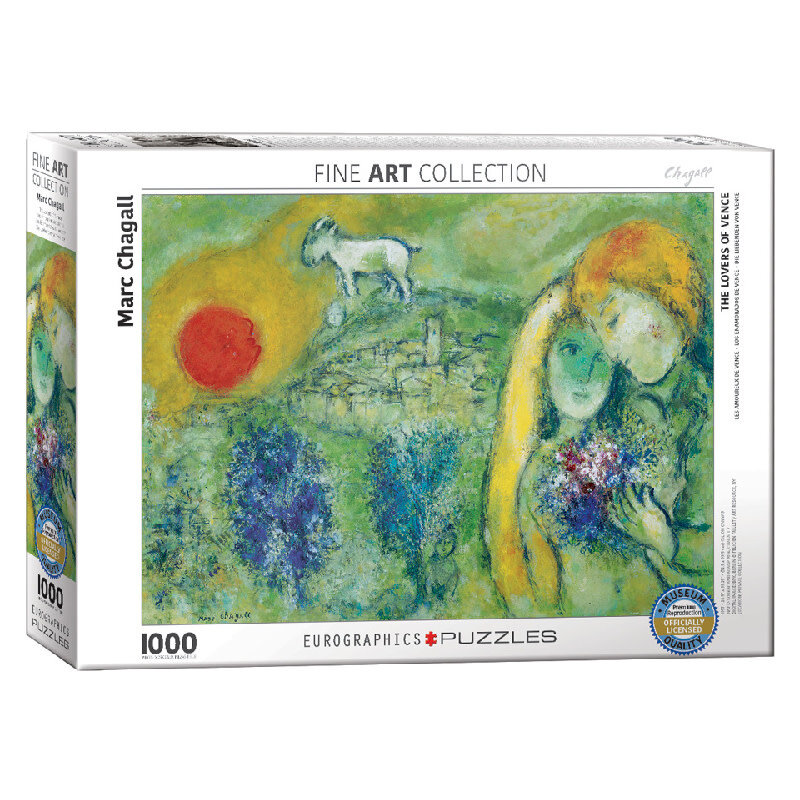 Eurographics The Lovers of Venice Puzzle  by Chagall (1000 PCS)
