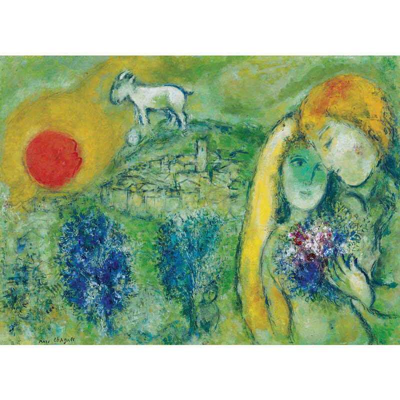 Eurographics The Lovers of Venice Puzzle  by Chagall (1000 PCS)