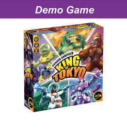 Iello (DEMO) King of Tokyo.   Free to play in-store