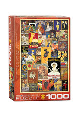 Eurographics Vintage Posters Puzzle (1000 PCS)