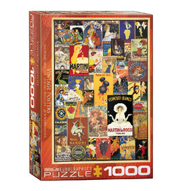 Eurographics Vintage Posters Puzzle (1000 PCS)