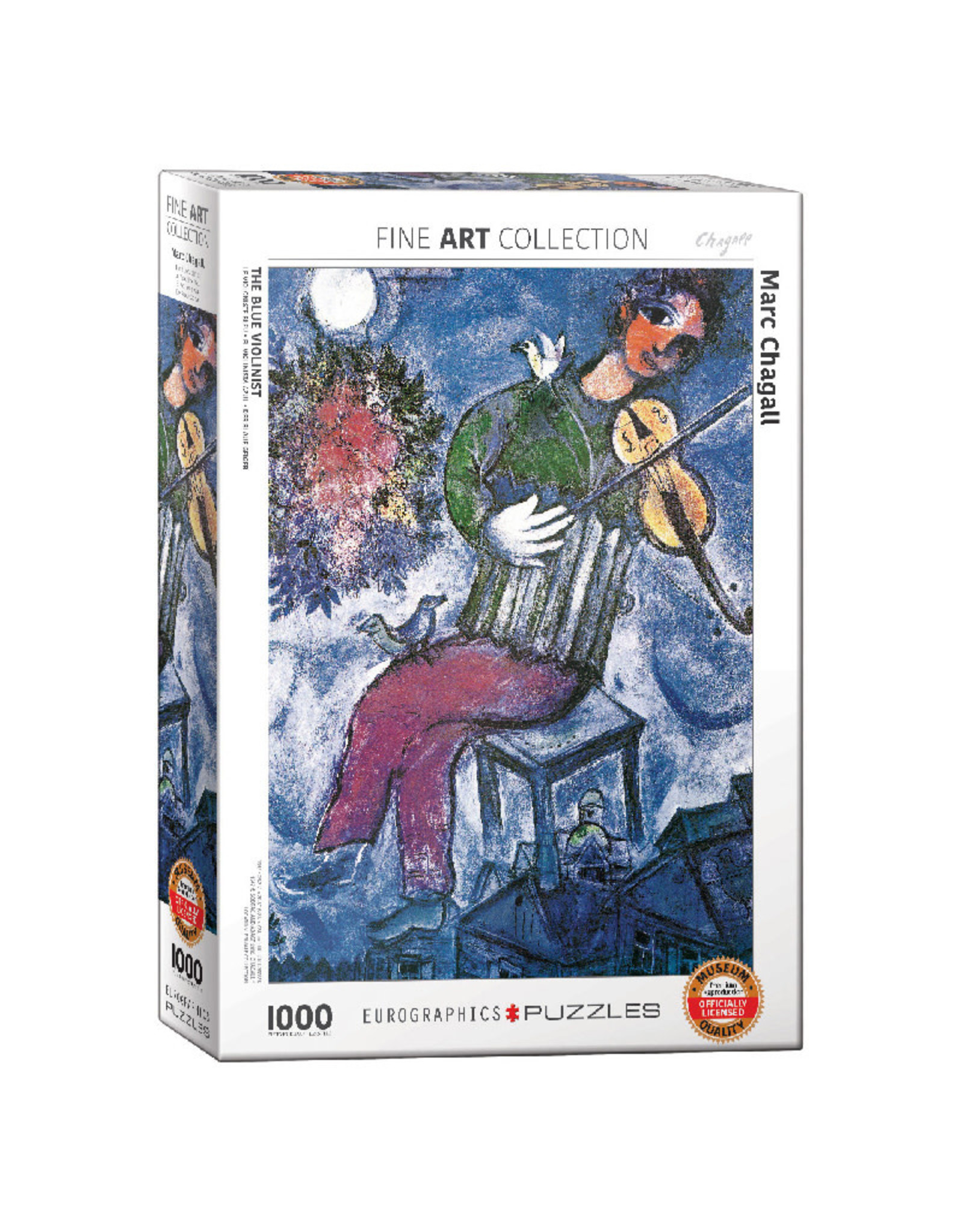 Eurographics The Blue Violinist Puzzle 1000 PCS (Chagall)