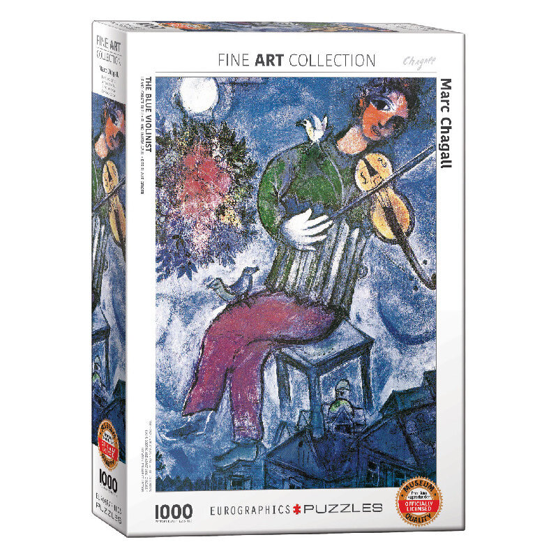 Eurographics The Blue Violinist Puzzle 1000 PCS (Chagall)