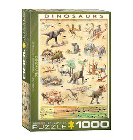 Eurographics Dinosaurs Puzzle 1000 PCS