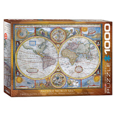 Eurographics Antique World Map Puzzle 1000 PCS
