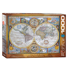 Eurographics Antique World Map Puzzle 1000 PCS