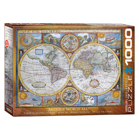 Eurographics Antique World Map Puzzle (1000 PCS)