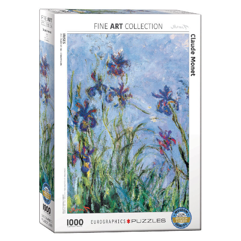 Eurographics Irises (Detail) Puzzle 1000 PCS (Monet)