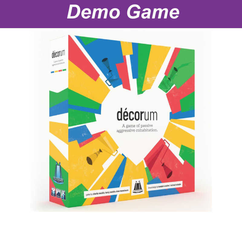 Floodgate Games (DEMO) Decorum.  Free for In-Store Play!