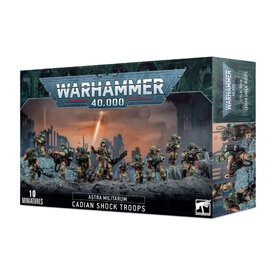 Games Workshop Warhammer 40k Cadian Shock Troopers
