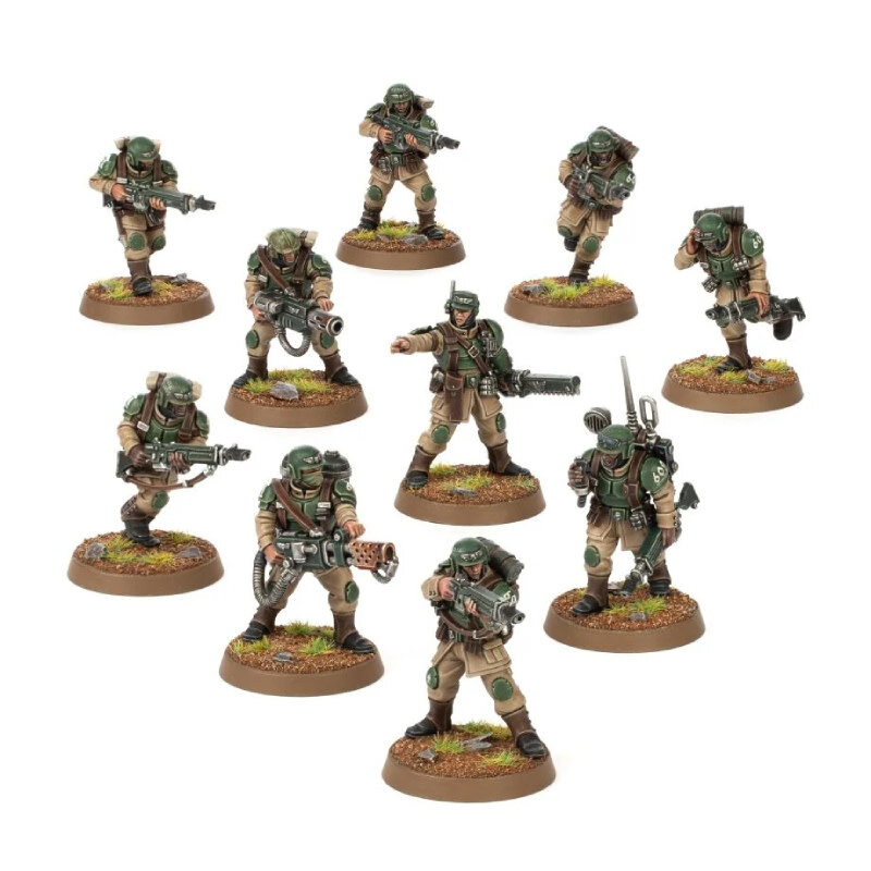 Games Workshop Warhammer 40k Cadian Shock Troopers