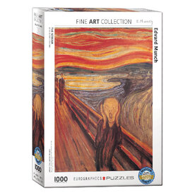 Eurographics The Scream Puzzle  - Munch (1000 PCS)
