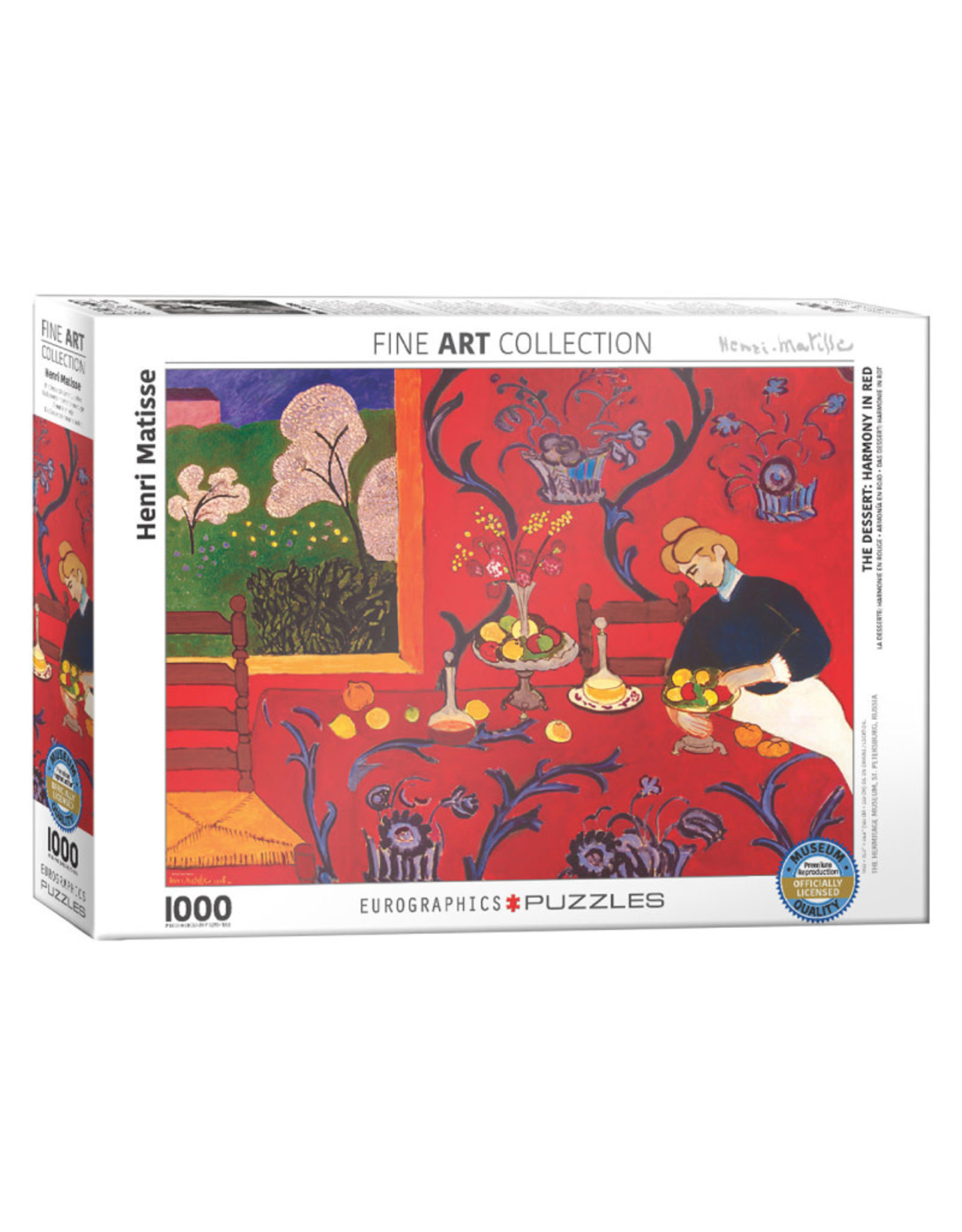 Eurographics The Dessert - Harmony In Red by Matisse Puzzle (1000 PCS)