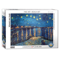 Eurographics The Starry Night Over the Rhone Puzzle - van Gogh (1000 PCS)