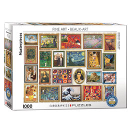 Eurographics Masterpieces Puzzle (1000 PCS)