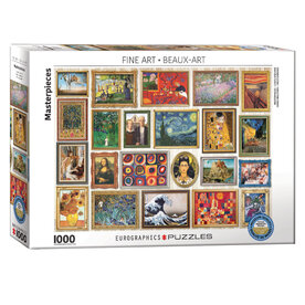 Eurographics Masterpieces Puzzle (1000 PCS)