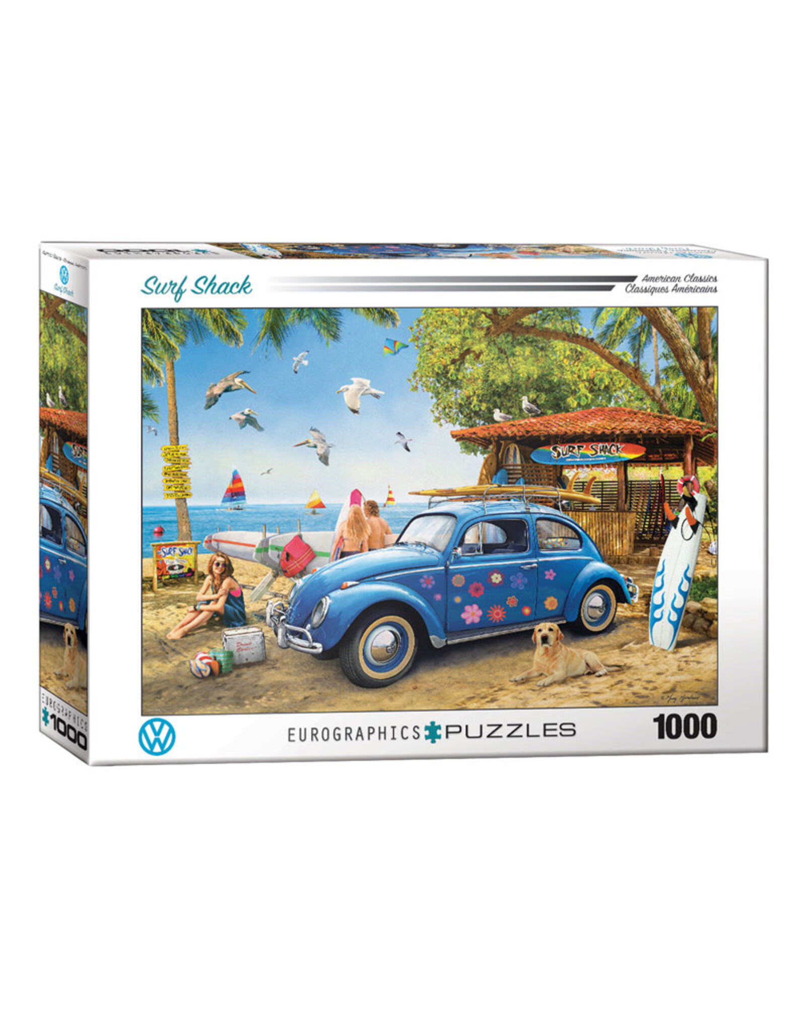 Eurographics VW Beetle Surf Shack Puzzle (1000 PCS)