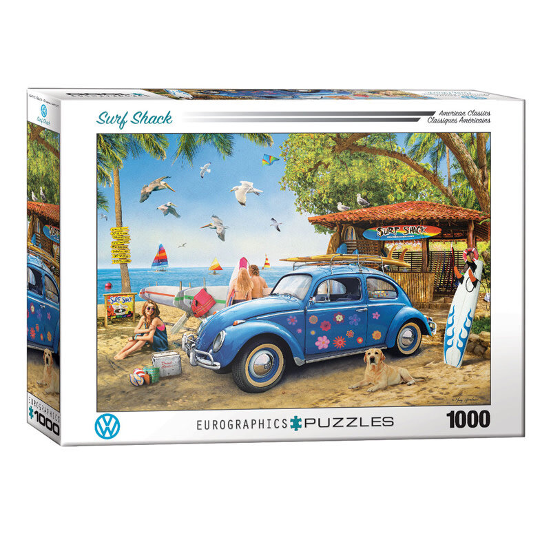Eurographics VW Beetle Surf Shack Puzzle (1000 PCS)