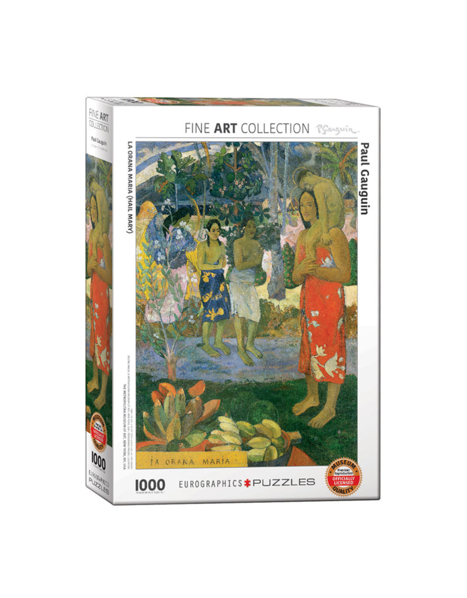 Eurographics La Orana Maria (Hail Mary) by Gauguin (1000 PCS)