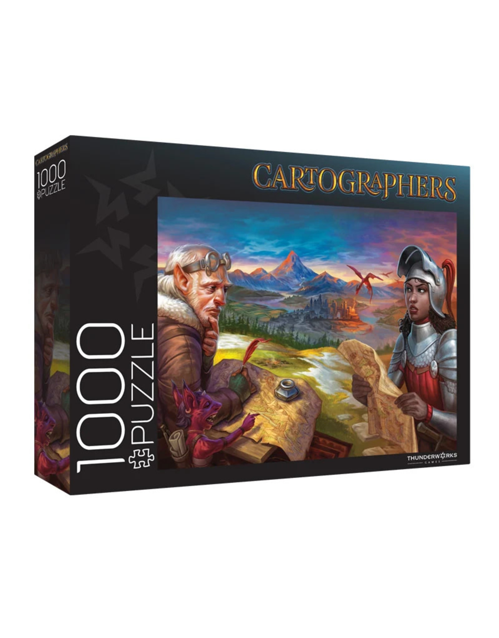 Thunderworks Games Cartographers Puzzle (1000 PC)