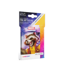 Marvel Champions Art Sleeves (50) Rocket Raccoon