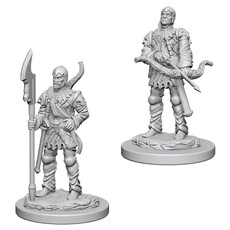 Wizkids Deep Cuts Unpainted Minis: Town Guards