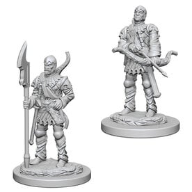 Wizkids Deep Cuts Unpainted Minis: Town Guards