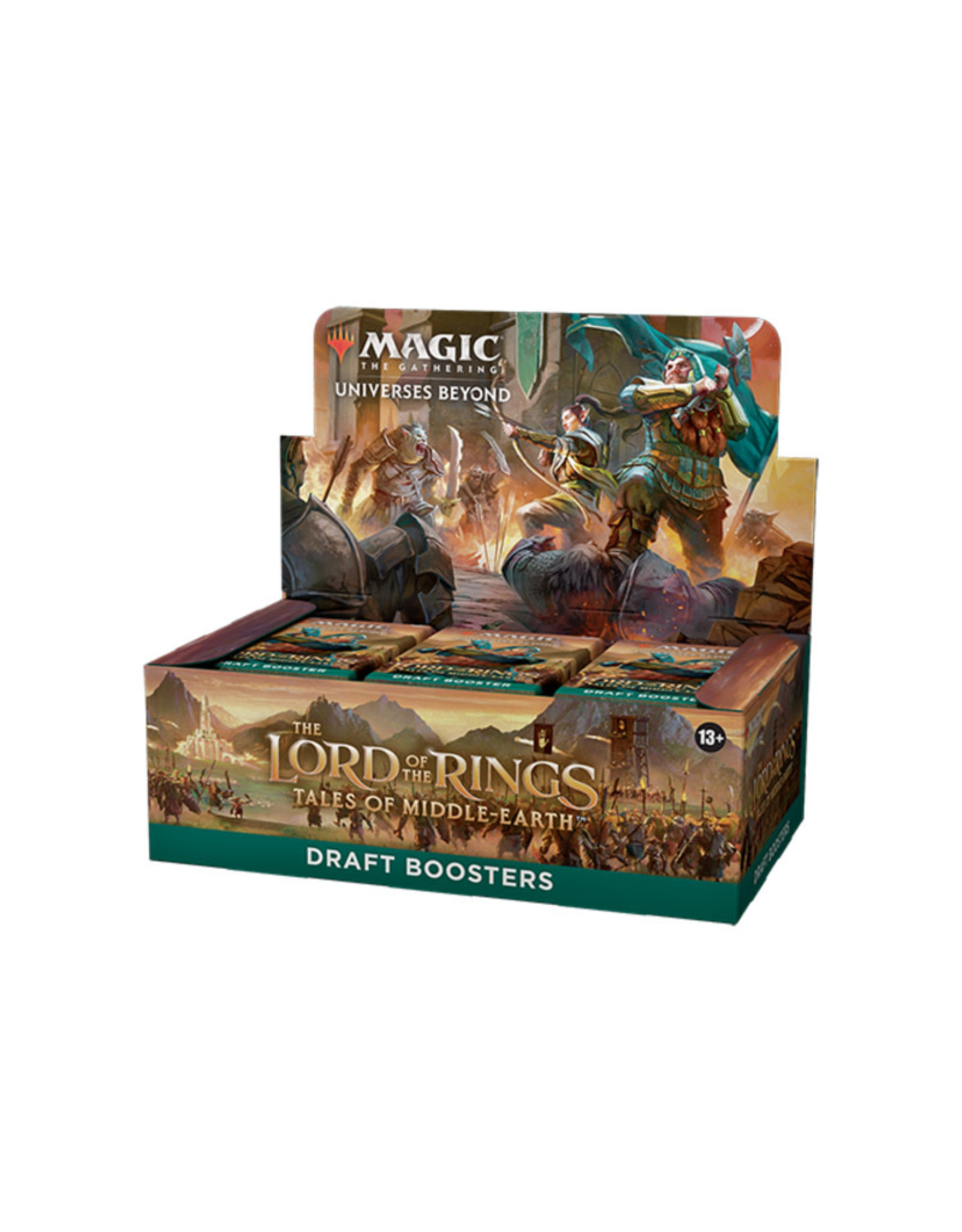 Wizards of the Coast MTG The Lord of the Rings: Tales of Middle Earth Draft Booster (36 Cnt) Display