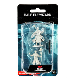 Wizkids D&D Unpainted Minis: Half-Elf Wizard Male