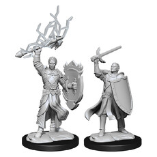 Wizkids D&D Unpainted Minis: Half-Elf Paladin Male