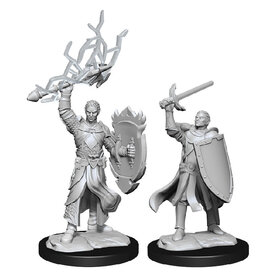 Wizkids D&D Unpainted Minis: Half-Elf Paladin Male
