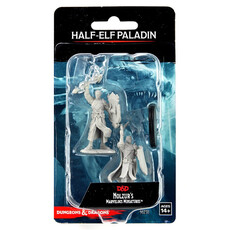 Wizkids D&D Unpainted Minis: Half-Elf Paladin Male