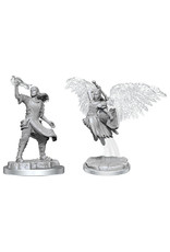 Wizkids D&D Unpainted Minis: Aasimar Cleric Female