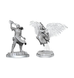 Wizkids D&D Unpainted Minis: Aasimar Cleric Female