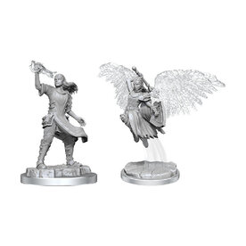 Wizkids D&D Unpainted Minis: Aasimar Cleric Female