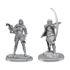 Wizkids Deep Cuts Unpainted Minis: Human Rogue