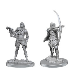 Wizkids Deep Cuts Unpainted Minis: Human Rogue