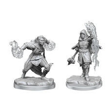 Wizkids D&D Unpainted Minis: Half-Elf Warlock