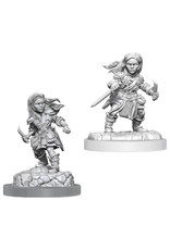 Wizkids D&D Unpainted Minis: Halfling Rogue Female