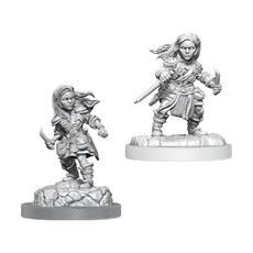 Wizkids D&D Unpainted Minis: Halfling Rogue Female