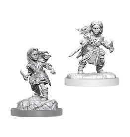 Wizkids D&D Unpainted Minis: Halfling Rogue Female