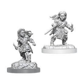 Wizkids D&D Unpainted Minis: Halfling Rogue Female