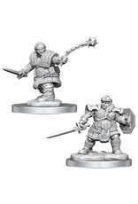 Wizkids D&D Unpainted Minis: Dwarf Fighter Female