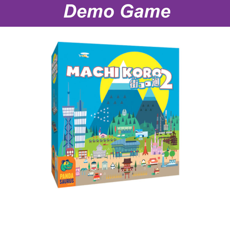 Pandasaurus (DEMO) Machi Koro 2. Free to Play In-Store!