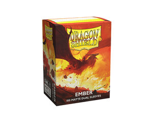 Dragon Shield Dual Matte Sleeves - Ember