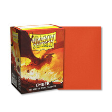 Dragon Shield Sleeves: Dragon Shield Matte Dual (100) Ember