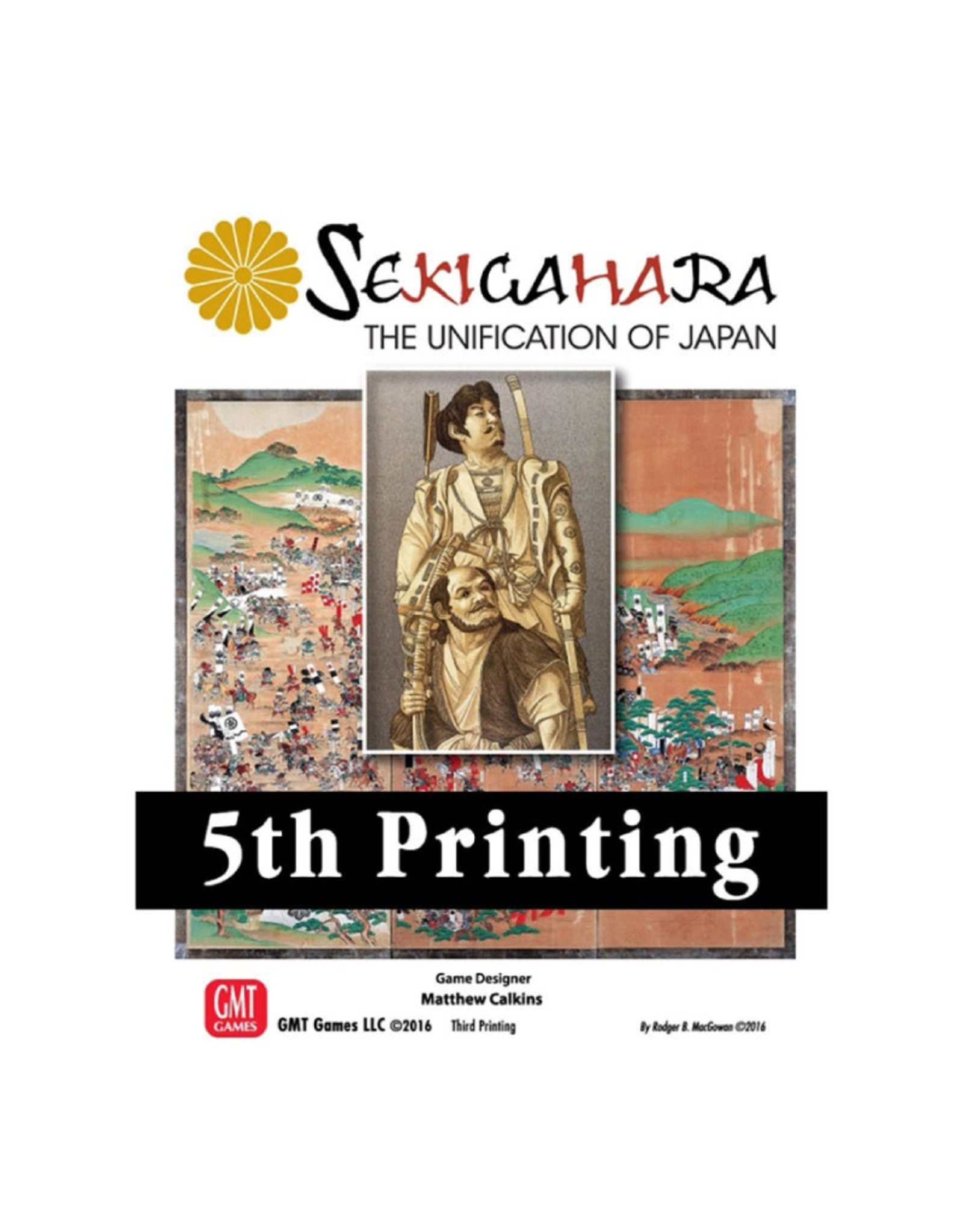 GMT Games Sekigahara, 5th Printing