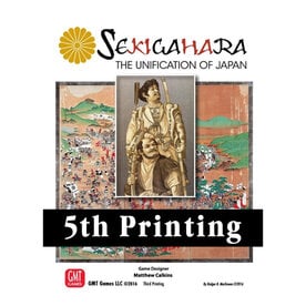 GMT Games Sekigahara, 5th Printing